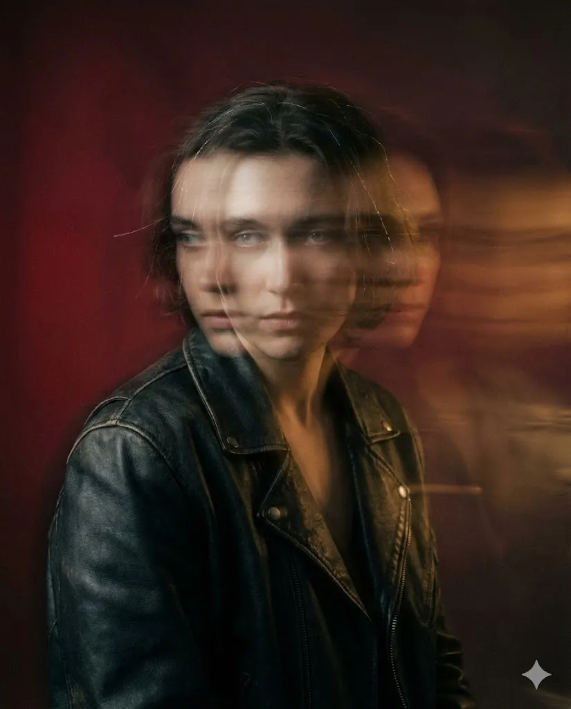 Shutter Drag: Crimson Motion