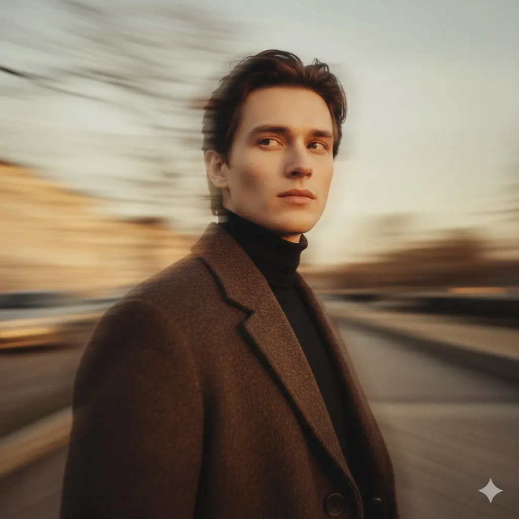 Cinematic potrait image