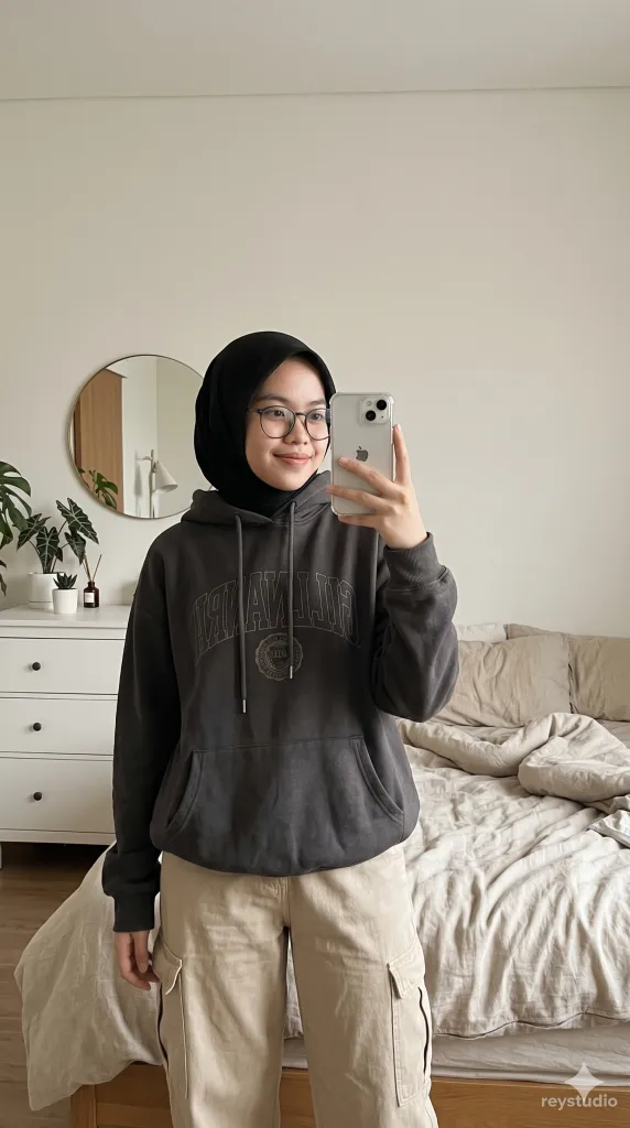 Clean Mirror Selfie Aesthetic