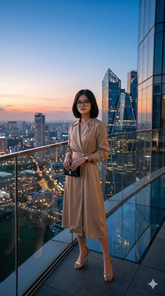 Luxury Hotel Rooftop Editorial