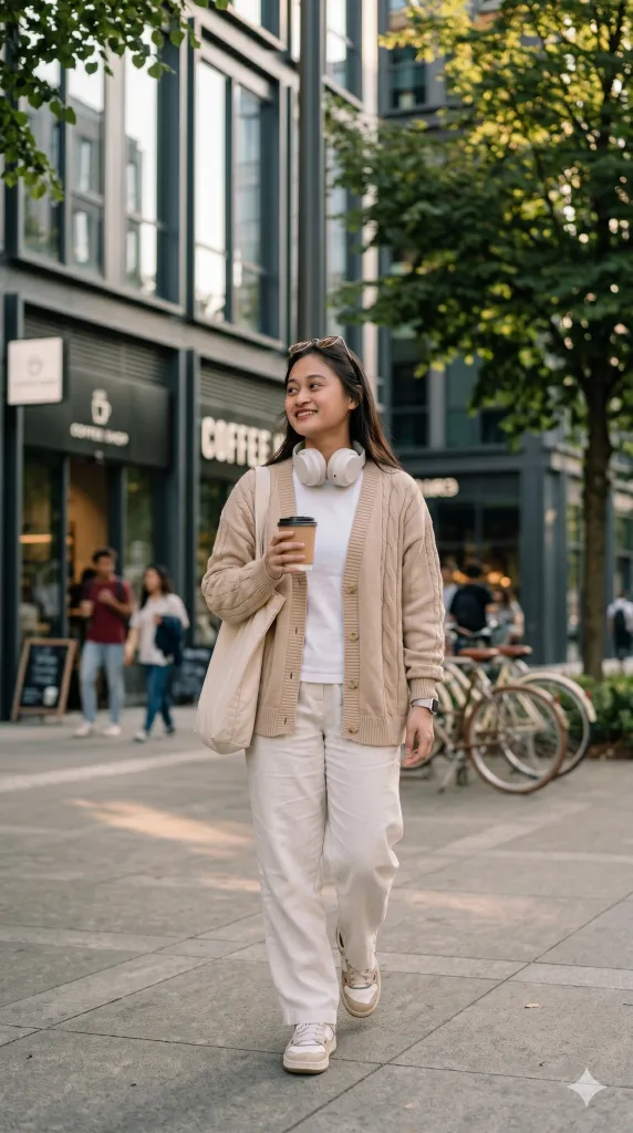 Minimalist Outdoor Coffee Walk