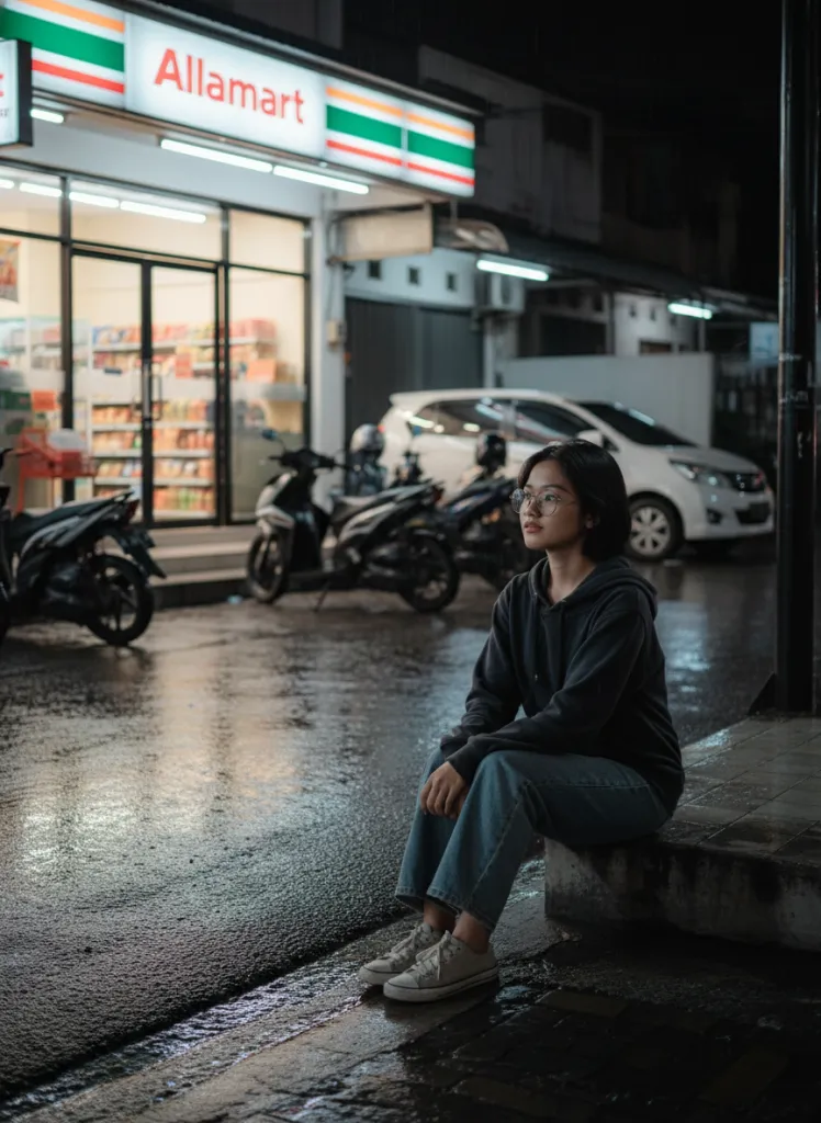 Rainy Alfamart Hangout